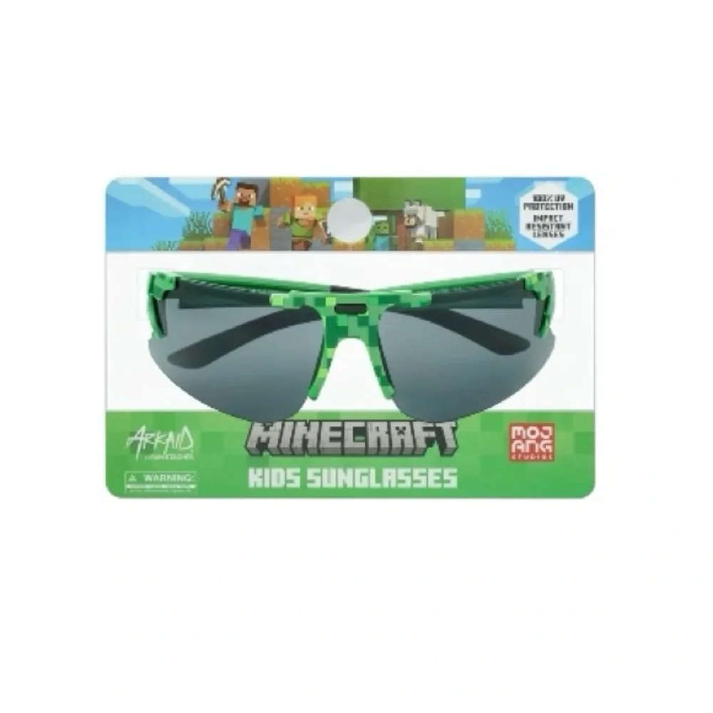 Minecraft Creepers Sports Wrap Sunglasses